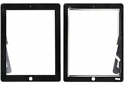 Сенсор (тачскрин) Apple iPad 4 (A1458, A1459, A1460) Black - фото Сенсор (тачскрин) Apple iPad 4 (A1458, A1459, A1460) Black