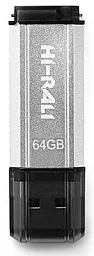 Флешка Hi-Rali Stark 64 GB Silver