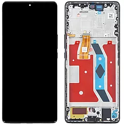 Дисплей Huawei Honor X9a с тачскрином и рамкой, (OLED), Black