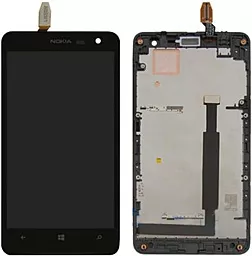 Дисплей Nokia Lumia 625 RM-941 с тачскрином и рамкой, оригинал, Black - фото Дисплей Nokia Lumia 625 RM-941 с тачскрином и рамкой, оригинал, Black