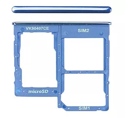 Слот (лоток) SIM-карти Samsung Galaxy A40 A405F 2SIM Blue