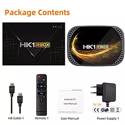 Smart приставка HK1 RBOX X4S 4/128 Gb - мініатюра 5