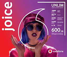 Vodafone Стартовый пакет Joice