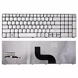 Клавиатура для ноутбука Acer PB LM81 LM85 TK81 TK85 TM05 TM85 TM93 GW NEW90  серебристая