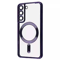 Чехол Wave Metal Color with MagSafe для Samsung Galaxy S22 Deep Purple
