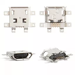 Роз'єм зарядки Motorola V8 / V9 5 pin, micro-USB - фото Роз'єм зарядки Motorola V8 / V9 5 pin, micro-USB