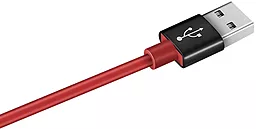 Видео переходник (адаптер) Hoco Lightning - HDMI 2m (UA4) Black / Red - миниатюра 3