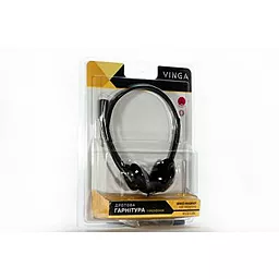 Наушники Vinga HSC010 Black - миниатюра 6 Наушники Vinga HSC010 Black - миниатюра 6