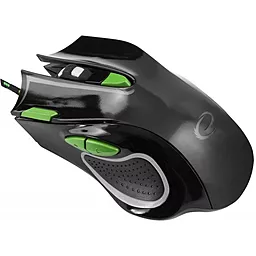 Компьютерная мышка Esperanza MX401 Hawk Black/Green - миниатюра 4