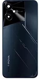 Задняя крышка корпуса Tecno Pova Neo 3 со стеклом камеры Mecha Black