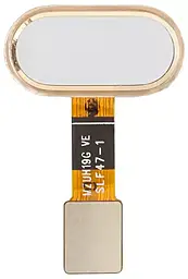 Шлейф Meizu M5 / M5 mini с кнопкой Home Gold - фото Шлейф Meizu M5 / M5 mini с кнопкой Home Gold