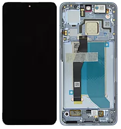 Дисплей Xiaomi 14T Pro с тачскрином и рамкой, оригинал, Blue
