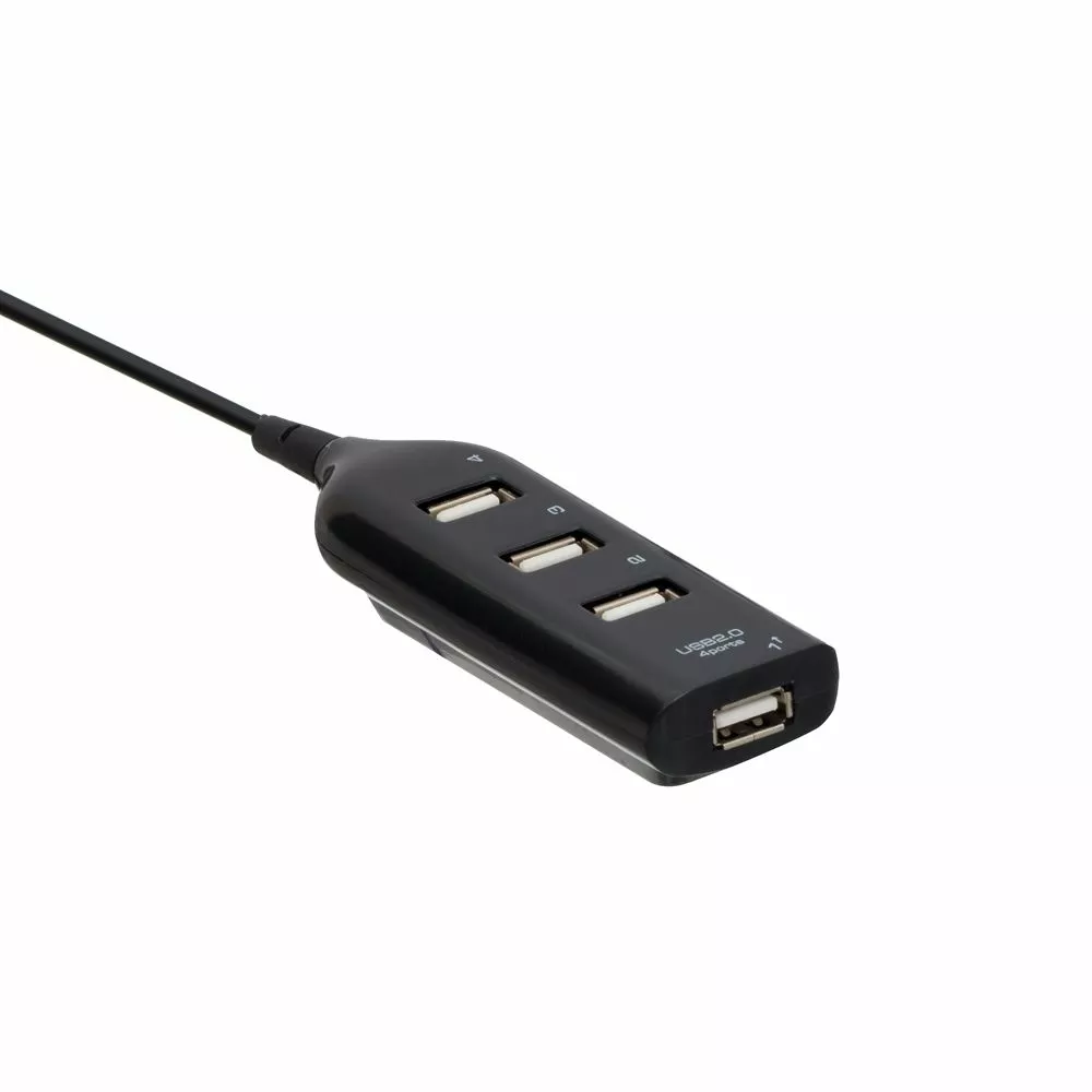 USB хаб (концентратор) EasyLife 4 Port USB2.0 Black (SY-H003) - фото 2