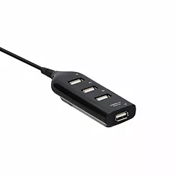 USB хаб (концентратор) EasyLife 4 Port USB2.0 Black (SY-H003) - миниатюра 2