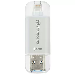 Флешка Transcend 64GB JetDrive Go 300 USB 3.1 (TS64GJDG300S) Silver - фото Флешка Transcend 64GB JetDrive Go 300 USB 3.1 (TS64GJDG300S) Silver