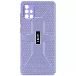 Чохол UAG TPU+PC Samsung A715 Galaxy A71  Purple