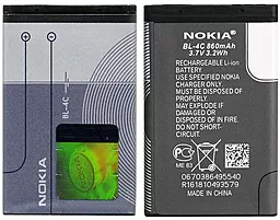 Акумулятор Nokia BL-4C (860 mAh) 18 міс. гарантії - мініатюра 5