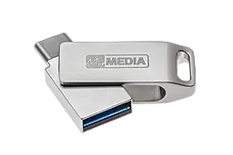 Флешка Verbatim MyDual 128GB USB 3.2 Gen1 / USB-C (069271) - фото Флешка Verbatim MyDual 128GB USB 3.2 Gen1 / USB-C (069271)