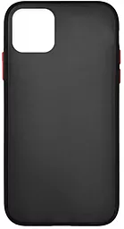 Чехол 1TOUCH Gingle Matte для Apple iPhone 11 Pro Black/Red