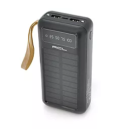 Повербанк ACL PW-61 30000 mAh SOLAR Black - фото Повербанк ACL PW-61 30000 mAh SOLAR Black