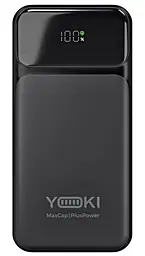 Повербанк Yoki MaxCap 65W 20000 mAh YK-PMC2061 Black - фото Повербанк Yoki MaxCap 65W 20000 mAh YK-PMC2061 Black