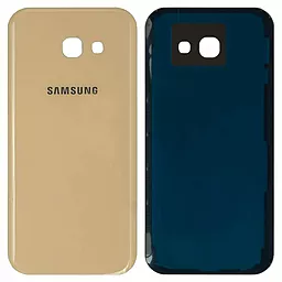 Задняя крышка корпуса Samsung Galaxy A5 2017 A520 Original Gold Sand