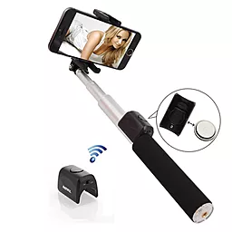 Моноподи, селфі-палки для селфі Remax Selfie Stick P4 Silver - фото Моноподи, селфі-палки для селфі Remax Selfie Stick P4 Silver
