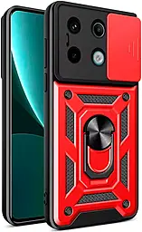 Чехол Armor Guard Shield для Xiaomi Redmi Note 13 4G Red - фото Чехол Armor Guard Shield для Xiaomi Redmi Note 13 4G Red