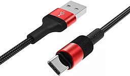 Кабель Borofone BX21 USB-A - Type-C 15w 3a 1м cable Red - мініатюра 3 Кабель Borofone BX21 USB-A - Type-C 15w 3a 1м cable Red - мініатюра 3