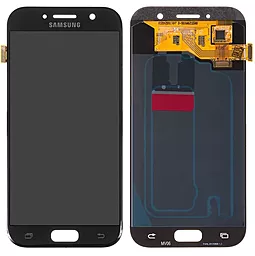 Дисплей Samsung Galaxy A5 A520 2017 з тачскріном, оригінал, Black