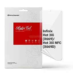 Гидрогелевая пленка ArmorStandart для Infinix Hot 30i (X669) / Hot 30i NFC (X669D) (ARM68981) - фото Гидрогелевая пленка ArmorStandart для Infinix Hot 30i (X669) / Hot 30i NFC (X669D) (ARM68981)