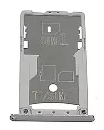 Слот (лоток) SIM-карти Xiaomi Redmi 4 Silver