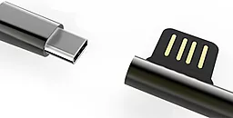 USB Кабель Remax Emperor USB Type-C Cable Black (RC-054a) - мініатюра 3