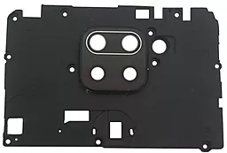 Стекло камеры Xiaomi Redmi Note 9 с рамкой Original Black