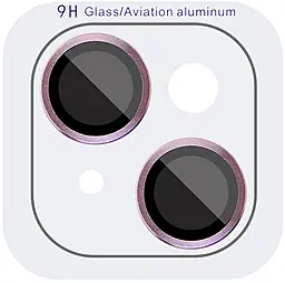 Захисне скло Epik Metal Classic на камеру для Apple iPhone 15, iPhone 15 Plus Pink - фото Захисне скло Epik Metal Classic на камеру для Apple iPhone 15, iPhone 15 Plus Pink