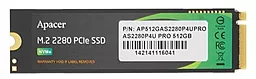 SSD Накопитель Apacer M.2 2280 512GB (AP512GAS2280P4UPRO-1) - фото SSD Накопитель Apacer M.2 2280 512GB (AP512GAS2280P4UPRO-1)