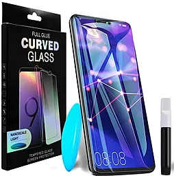Защитное стекло PowerPlant Samsung G973 Galaxy S10 (жидкий клей + УФ лампа) Clear (GL606146)