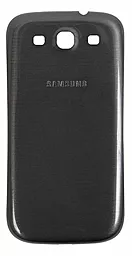 Задняя крышка корпуса Samsung Galaxy S3 i9300 Titanium Grey - фото Задняя крышка корпуса Samsung Galaxy S3 i9300 Titanium Grey