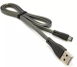 Кабель USB Remax Speed Pro USB micro USB Cable Dark Grey (RC-090M) - миниатюра 3