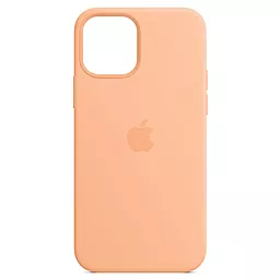 Чехол Silicone Case Full for Apple iPhone 12 Pro Max Cantaloupe