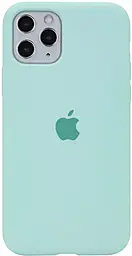 {"ru": "Чехол", "uk": "Чохол"} Silicone Case Full для Apple iPhone 11 Pro Max Ice Aquamarine