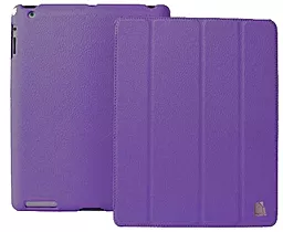 Чехол для планшета JustCase Leather Case For iPad 2/3/4 Dark Purple (SS0009) - миниатюра 2