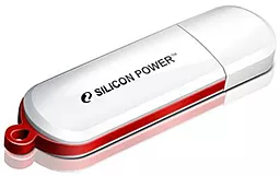 Флешка Silicon Power LUX mini 320 32Gb (SP032GBUF2320V1W) White - фото Флешка Silicon Power LUX mini 320 32Gb (SP032GBUF2320V1W) White