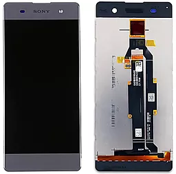 Дисплей Sony Xperia XA (F3111, F3112, F3113, F3115, F3116) с тачскрином, оригинал, Black