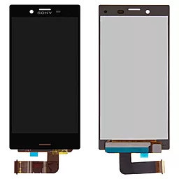 Дисплей Sony Xperia X Compact (F5321, SO-02J) с тачскрином, оригинал, Black
