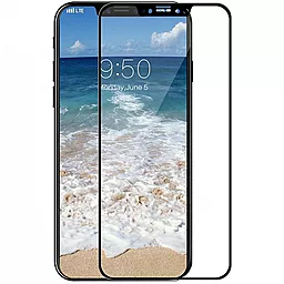 Защитное стекло TOTO 5D Full Cover Apple iPhone X, iPhone XS, iPhone 11 Pro Black (F_56269)