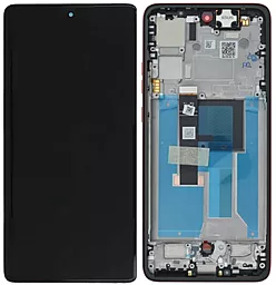 Дисплей Motorola Edge 50 Neo (XT2409) с тачскрином и рамкой, оригинал, Poinciana - фото Дисплей Motorola Edge 50 Neo (XT2409) с тачскрином и рамкой, оригинал, Poinciana