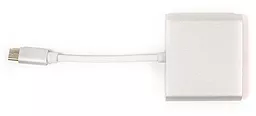 USB Type-C концентратор (хаб) PowerPlant USB-C -> HDMI/USB Multiport Adapter для MacBook 12, 0.15m (KD00AS1306)