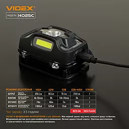 Фонарик Videx VLF-H025C - миниатюра 11