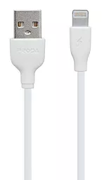 Кабель Remax Fast Charging USB-A - Lightning 12w 2.4a 1м cable White (PD-B15i) - фото Кабель Remax Fast Charging USB-A - Lightning 12w 2.4a 1м cable White (PD-B15i)